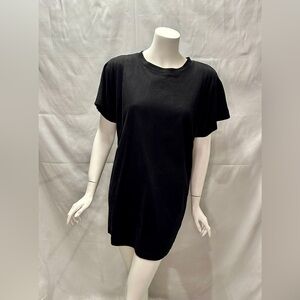 Anna Cate Peyton T-Shirt Dress Black Size S